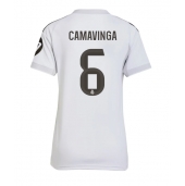 Real Madrid Eduardo Camavinga #6 Hjemmebanetrøje Dame 2025-26 Kortærmet