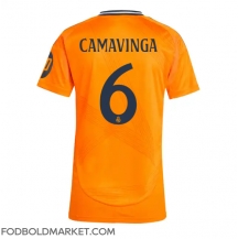 Real Madrid Eduardo Camavinga #6 Udebanetrøje Dame 2024-25 Kortærmet