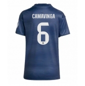 Real Madrid Eduardo Camavinga #6 Udebanetrøje Dame 2025-26 Kortærmet