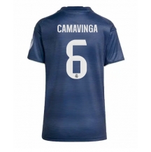 Real Madrid Eduardo Camavinga #6 Udebanetrøje Dame 2025-26 Kortærmet