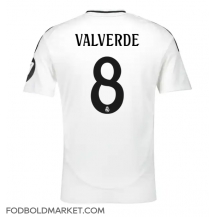 Real Madrid Federico Valverde #8 Hjemmebanetrøje 2024-25 Kortærmet