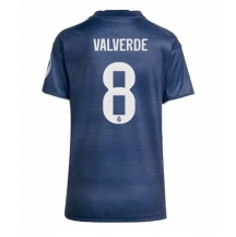 Real Madrid Federico Valverde #8 Udebanetrøje Dame 2025-26 Kortærmet
