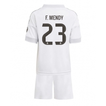 Real Madrid Ferland Mendy #23 Hjemmebanetrøje Børn 2025-26 Kortærmet (+ Korte bukser)