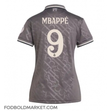 Real Madrid Kylian Mbappe #9 Tredjetrøje Dame 2024-25 Kortærmet