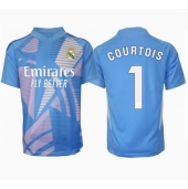 Real Madrid Thibaut Courtois #1 Målmand Hjemmebanetrøje 2024-25 Kortærmet