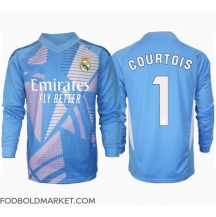 Real Madrid Thibaut Courtois #1 Målmand Hjemmebanetrøje 2024-25 Langærmet