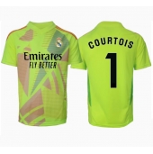 Real Madrid Thibaut Courtois #1 Målmand Tredjetrøje 2024-25 Kortærmet