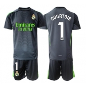 Real Madrid Thibaut Courtois #1 Målmand Tredjetrøje Børn 2025-26 Kortærmet (+ Korte bukser)