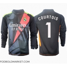 Real Madrid Thibaut Courtois #1 Målmand Udebanetrøje 2024-25 Langærmet