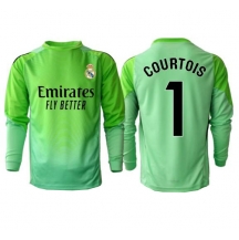 Real Madrid Thibaut Courtois #1 Målmand Udebanetrøje 2025-26 Langærmet