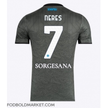 SSC Napoli David Neres #7 Tredjetrøje 2024-25 Kortærmet