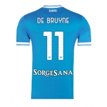 SSC Napoli Kevin De Bruyne #11 Hjemmebanetrøje 2025-26 Kortærmet