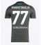 SSC Napoli Khvicha Kvaratskhelia #77 Tredjetrøje 2024-25 Kortærmet