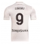 SSC Napoli Romelu Lukaku #9 Udebanetrøje 2025-26 Kortærmet