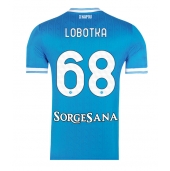 SSC Napoli Stanislav Lobotka #68 Hjemmebanetrøje 2025-26 Kortærmet