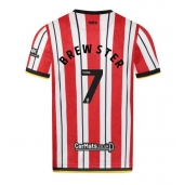 Sheffield United Rhian Brewster #7 Hjemmebanetrøje 2024-25 Kortærmet
