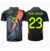 Spanien Unai Simon #23 Målmand Udebanetrøje EM 2024 Kortærmet