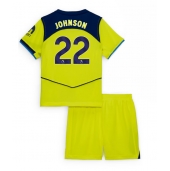 Tottenham Hotspur Brennan Johnson #22 Tredjetrøje Børn 2025-26 Kortærmet (+ Korte bukser)