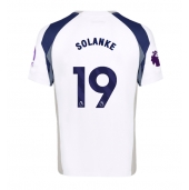 Tottenham Hotspur Dominic Solanke #19 Hjemmebanetrøje 2025-26 Kortærmet