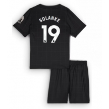 Tottenham Hotspur Dominic Solanke #19 Udebanetrøje Børn 2025-26 Kortærmet (+ Korte bukser)