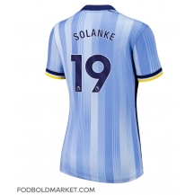 Tottenham Hotspur Dominic Solanke #19 Udebanetrøje Dame 2024-25 Kortærmet