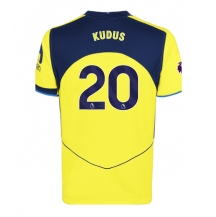 Tottenham Hotspur Mohammed Kudus #20 Tredjetrøje 2025-26 Kortærmet