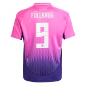 Tyskland Niclas Fullkrug #9 Udebanetrøje EM 2024 Kortærmet