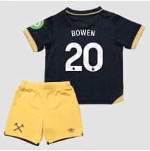 West Ham United Jarrod Bowen #20 Tredjetrøje Børn 2025-26 Kortærmet (+ Korte bukser)