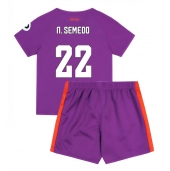 Wolves Nelson Semedo #22 Tredjetrøje Børn 2024-25 Kortærmet (+ Korte bukser)