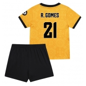 Wolves Rodrigo Gomes #21 Hjemmebanetrøje Børn 2025-26 Kortærmet (+ Korte bukser)